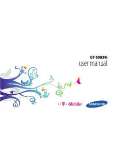Samsung Galaxy Ace manual. Smartphone Instructions.